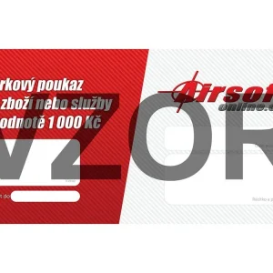 Dárkový poukaz v hodnotě 1000Kč, Airsoft-online Akční Nabídka