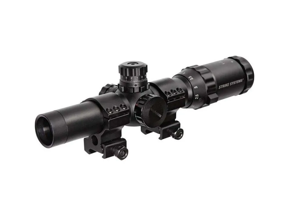 Oblíbený Optika 1-4x24 s přísvitem - černá, ASG