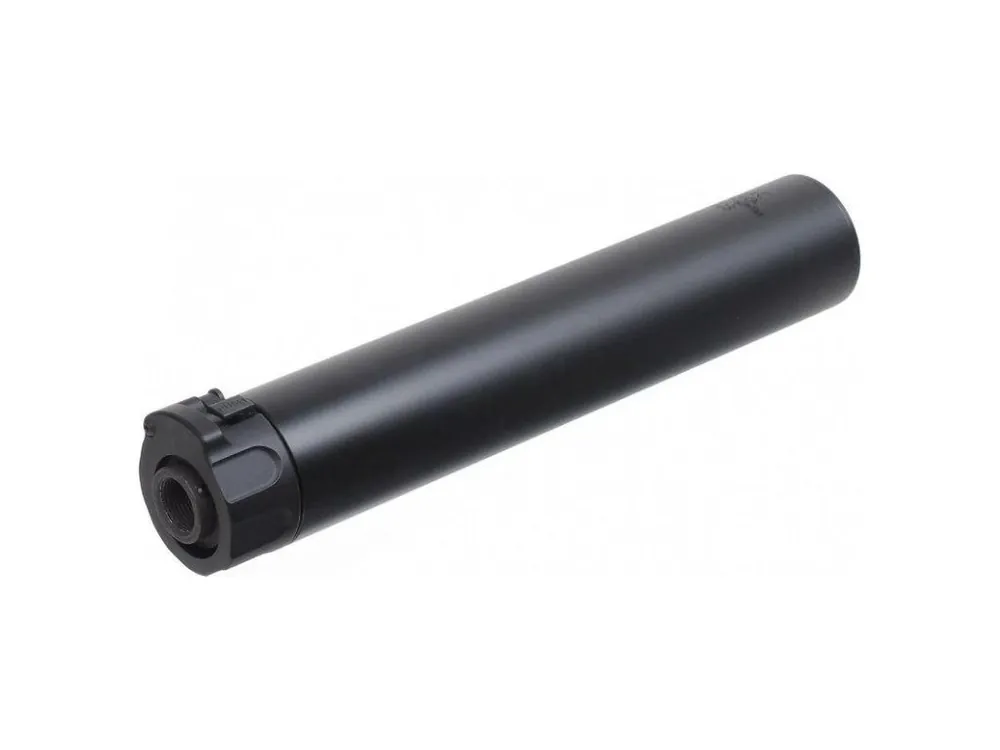 Kovový tlumič Socom QD 762 + Flash Hider - černý, - 14mm, 5KU Nejprodávanější