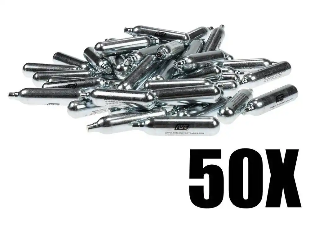 12g CO2 bombička ASG, 50ks Sezónní Sleva