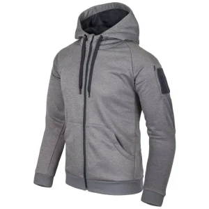 Značkový Mikina Urban Tactical Hoodie - Melange šedá, Helikon-Tex