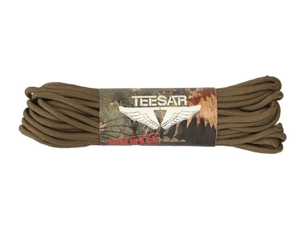 Značkový Paracord 15m - pískový, Mil-Tec