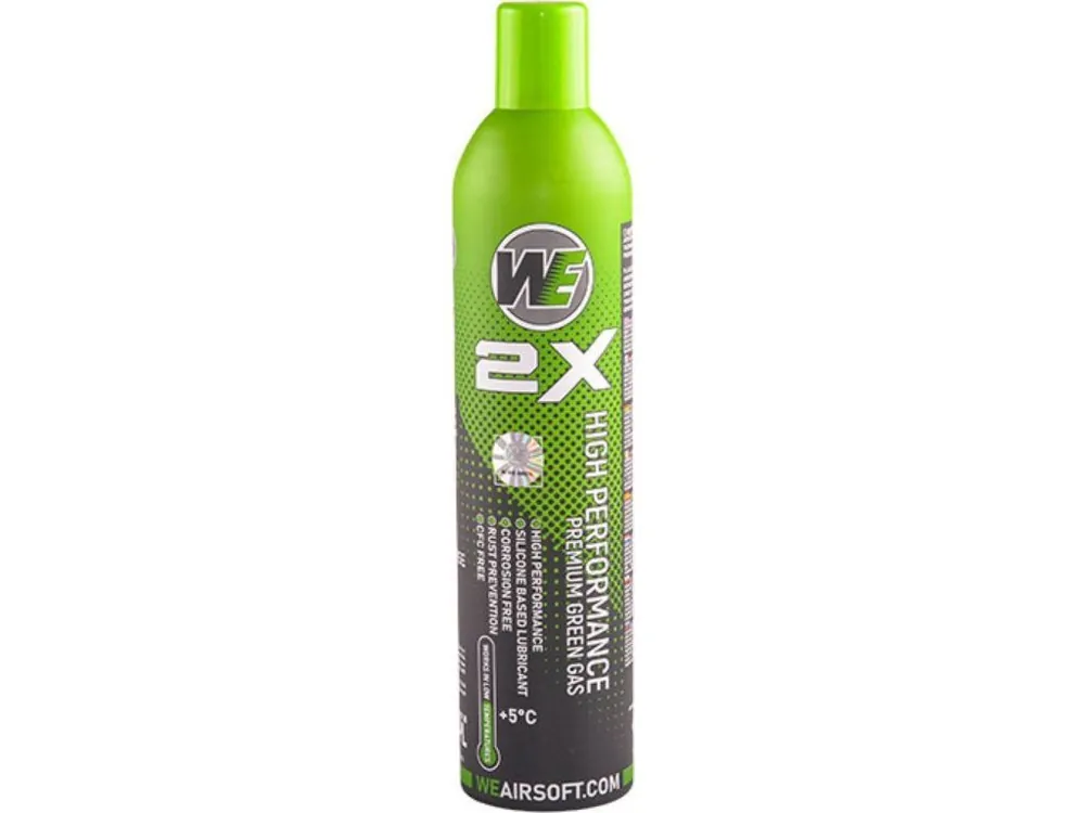 Plynová láhev WE 2X High Performance Premium Green Gas - 800ml Expresní Doručení