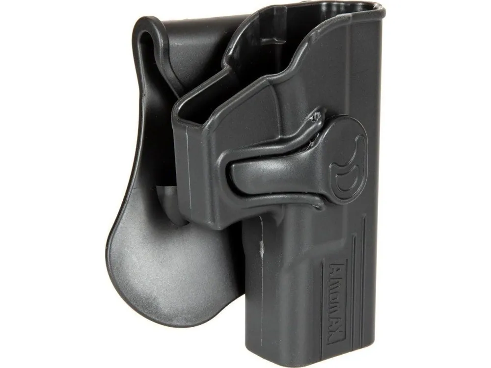 Polymerové opaskové pouzdro pro Glock 19\\/23\\/32 - černé, Amomax Top Prodej