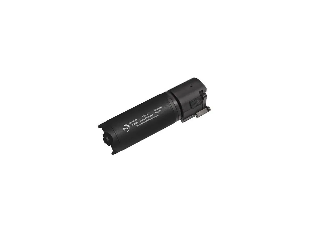 Ověřený Rychloupínací tlumič B&T Rotex-V Compact 130x35mm - černý, ASG