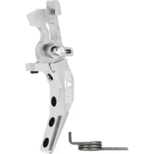 Cenová Bomba CNC spoušť Speed Advanced style C pro M4 - stříbrná, MAXX Model