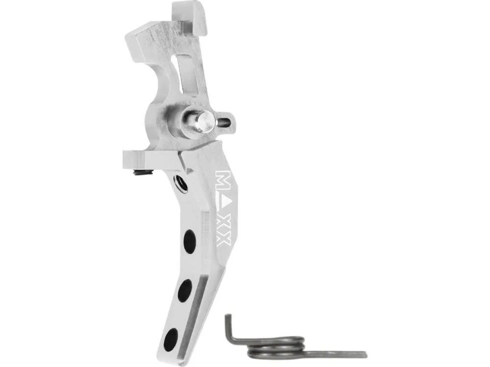 Cenová Bomba CNC spoušť Speed Advanced style C pro M4 - stříbrná, MAXX Model