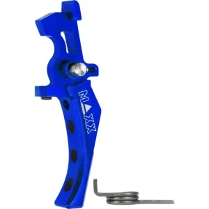 Časově Omezené CNC spoušť Speed Advanced style D pro M4 - modrá, MAXX Model
