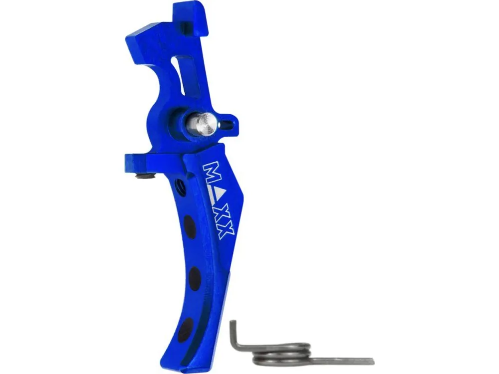 Časově Omezené CNC spoušť Speed Advanced style D pro M4 - modrá, MAXX Model