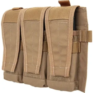 Zásobníkový uzavíratelný panel pro 3x M4\\/M16 na vesty JPC 2.0, AVS nebo FCSK - Coyote Brown, APE Force Gear Časově Omezené