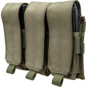 Pouze Dnes Trojitá uzavíratelná MOLLE sumka pro zásobníky M4 - olivová OD, Specna Arms