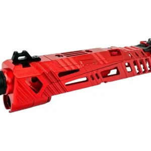 CNC hliníkový závěr SUPERLINE Split slide TM Hi-Capa 4.3 - červená, CTM TAC Výprodej