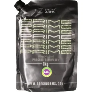 Objednat Nyní Airsoftové kuličky Specna Arms PRIME™ BIO 0,20g, 1kg, nasvětlující zelené