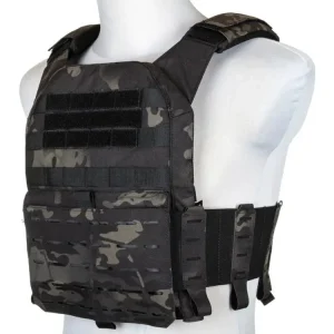 Aktuální Taktická vesta \\/ nosič plátů Advanced - Multicam Black, Specna Arms