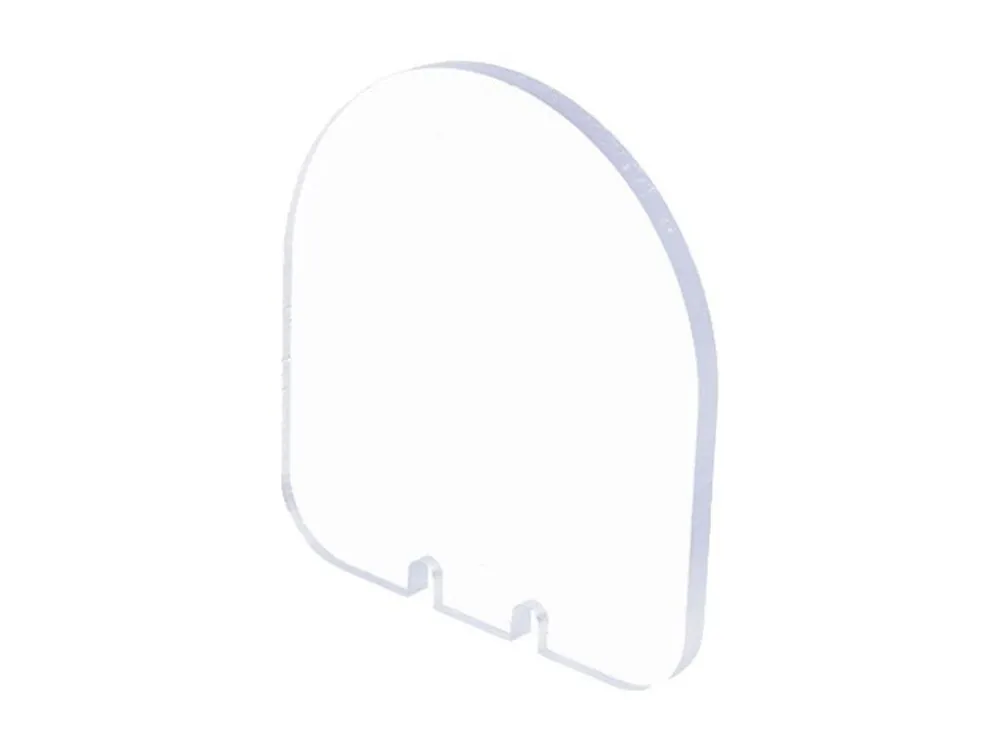 Doprava Zdarma Náhradní ochrané polykarbonátové sklíčko kolimátorů - 50 x 55 mm, zakulacené, AirsoftPro