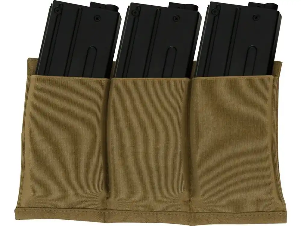 Pouze Dnes Elastická sumka na 3x zásobník M4 - Coyote Brown, Rothco