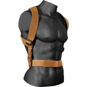 Značkový Postrojové kšandy COMBAT - Coyote Brown, Rothco