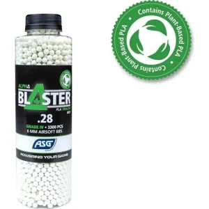 Airsoftové kuličky ASG ALPHA BLASTER 0,28g, 3300bb, nasvětlovací zelené Víkendová Akce