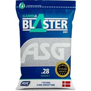 Vysoce Kvalitní Airsoftové kuličky ASG GAMMA BLASTER 0,28g, 3500bb, bílé