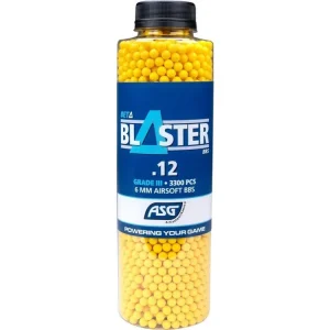 Vysoce Kvalitní Airsoftové kuličky ASG BETA BLASTER 0,12g, 3300bb, žluté