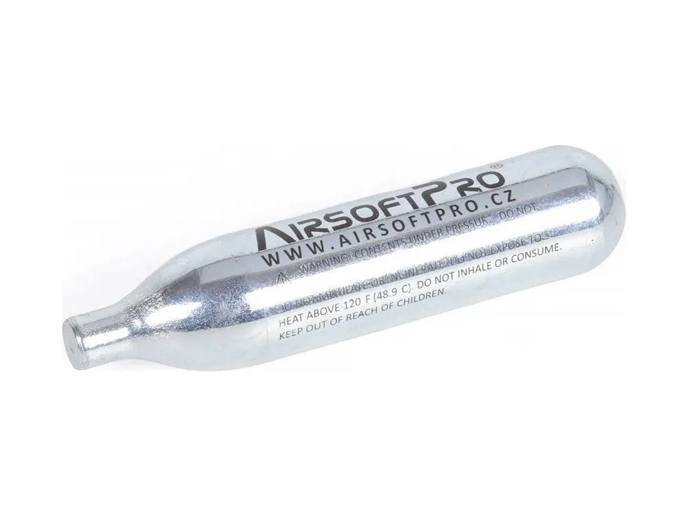 12g CO2 plynová bombička - 1 kus, AirsoftPro Výhodná Nabídka