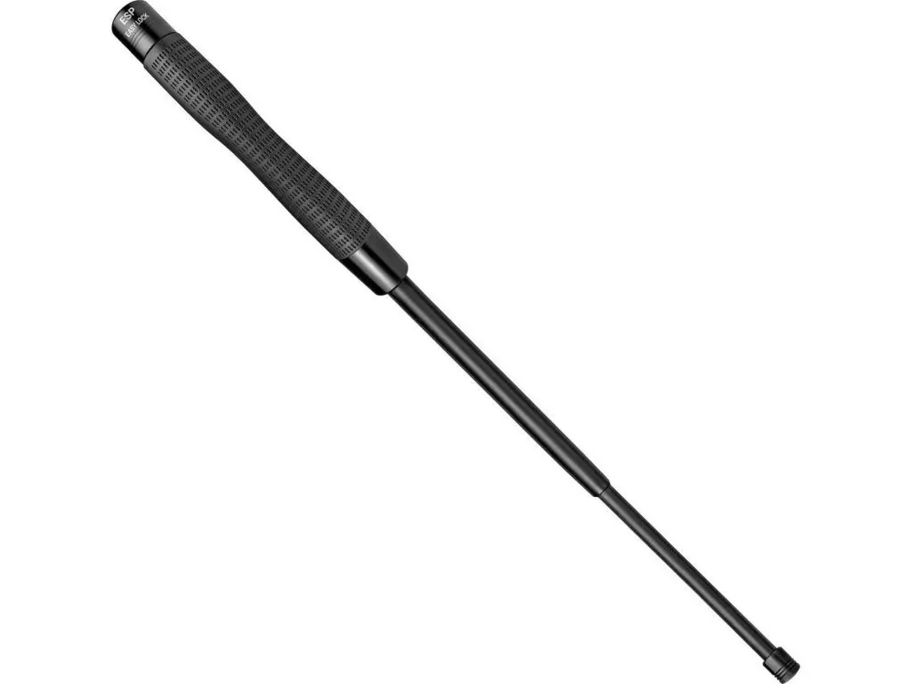 Sezónní Sleva Teleskopický kalený obušek 18\\" Easy Lock s pouzdrem - černá, ESP