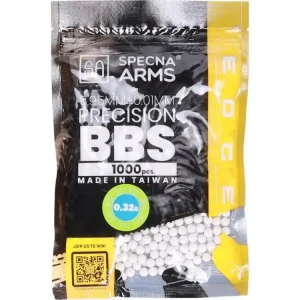 Airsoftové kuličky Specna Arms EDGE ULTRA™ BIO 0,32g, 1000bb - bílé Cenový Hit