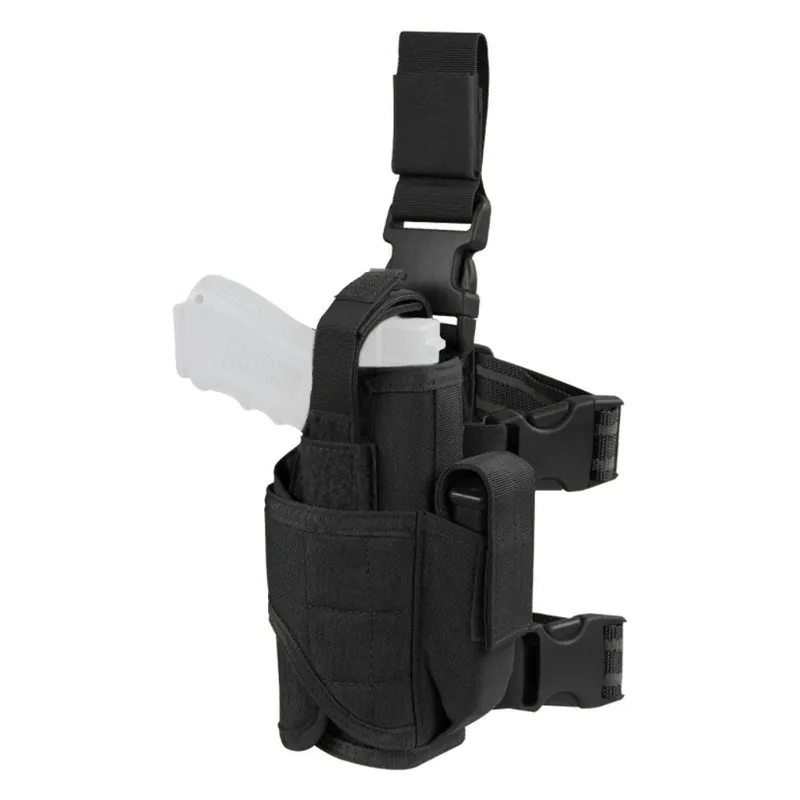 Pouzdro stehenní Tactical Tornado (černé) - Condor Outdoor Sezónní Sleva