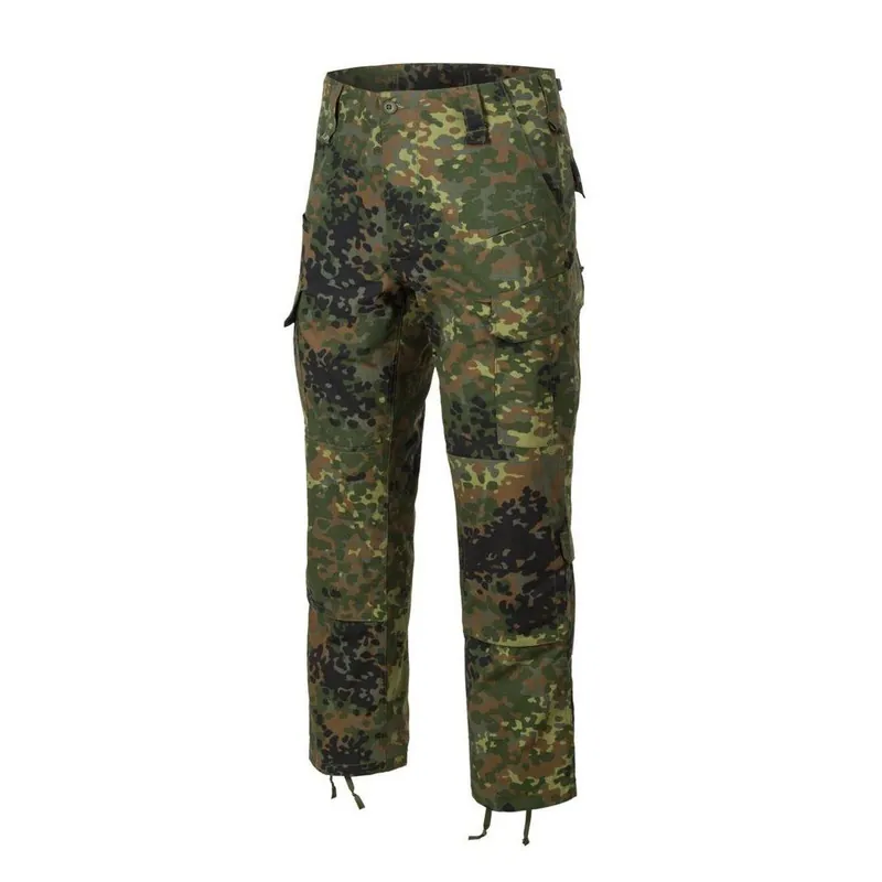 Značkový Kalhoty CPU® PANTS (PolyCotton Ripstop) Flecktarn LONG - HELIKON