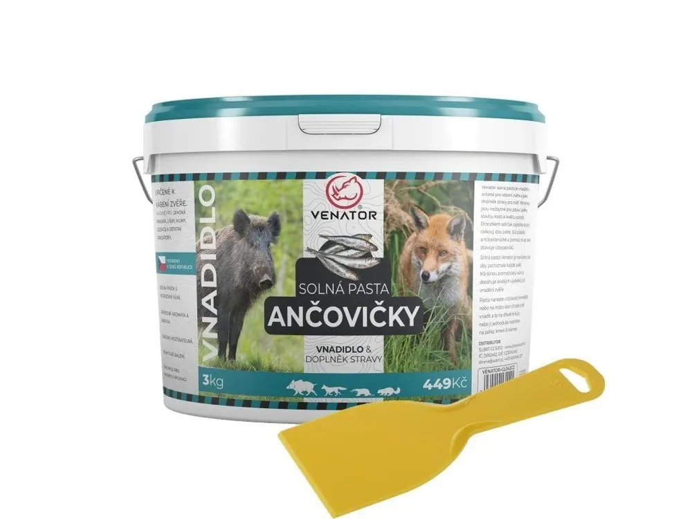 Venator vnadidlo Solná pasta Ančovička 3kg - Vše pro lov - Kvalita na prvním místě Levný