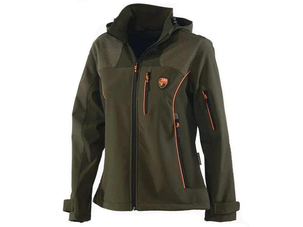 Ověřený Univers U-TEX Dámská Softshell bunda orange - Vše pro lov - Kvalita na prvním místě