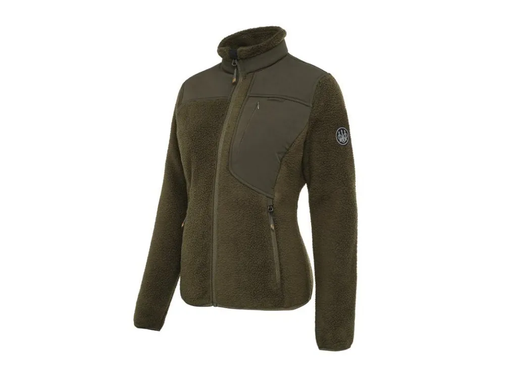 Omezená Nabídka Halifax Sherpa Fleece dámská bunda - Green Moss - Vše pro lov - Kvalita na prvním místě