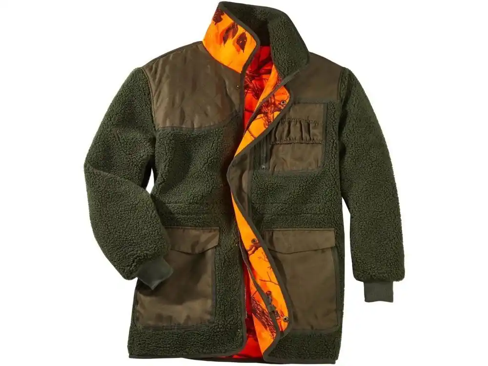 Výprodej - SCHEIBLER FOX NEW oboustranná lovecká bunda zelená/oranžová - 5XL - - Vše pro lov - Kvalita na prvním místě Doprava Zdarma