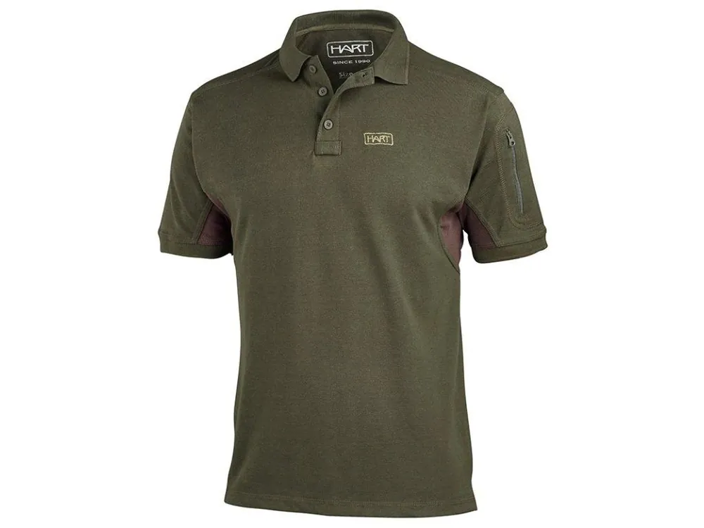 Výprodej - HART IVORY POLO SHIRT DARK OLIVE - 3XL - Vše pro lov - Kvalita na prvním místě Omezená Nabídka