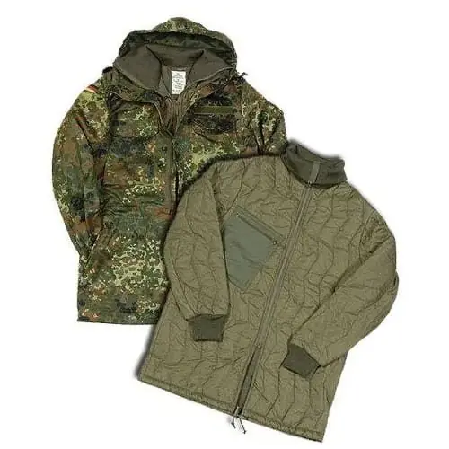 Bunda BW s kapucí a vložkou FLECKTARN Finální Výprodej