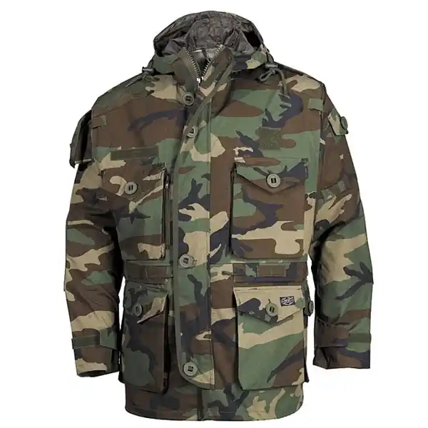 Ověřený Bunda COMMANDO SMOCK WOODLAND