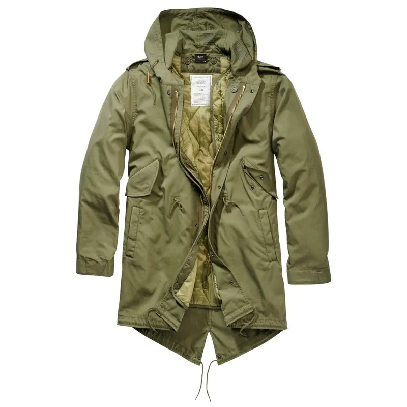 Bunda US M51 FISHTAIL PARKA ZELENÁ Značkový