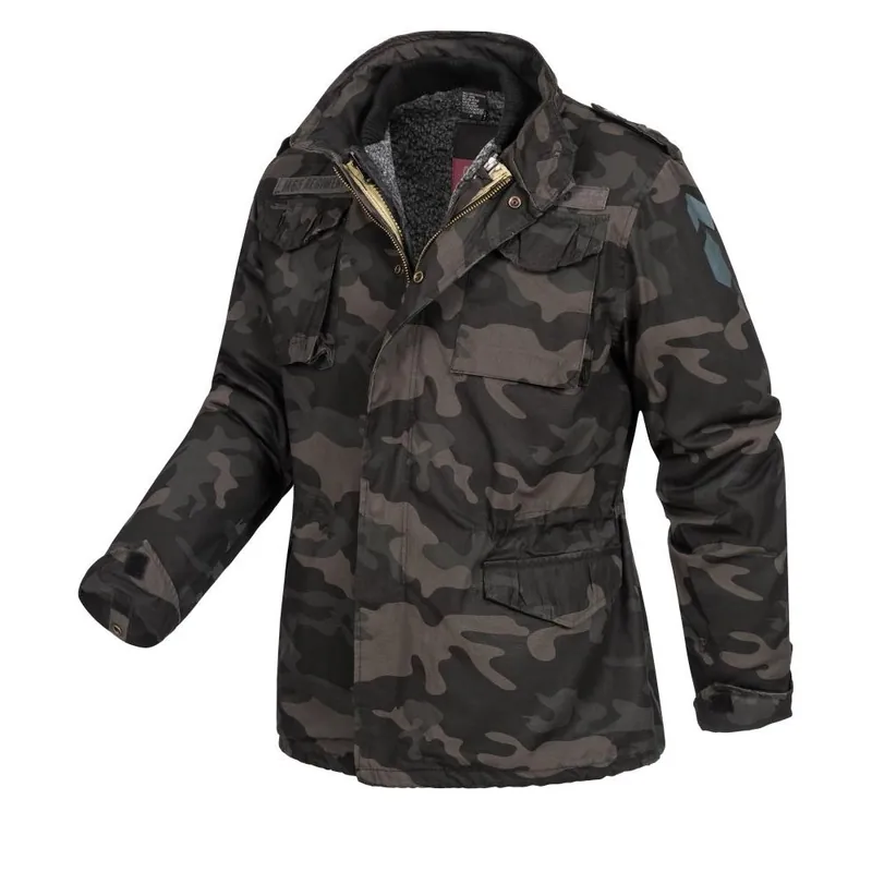Speciální Cena Bunda US M65 REGIMENT s vložkou BLACK CAMO