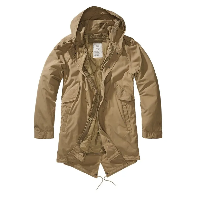 Tovární Cena Bunda US M51 FISHTAIL PARKA CAMEL PÍSKOVÁ