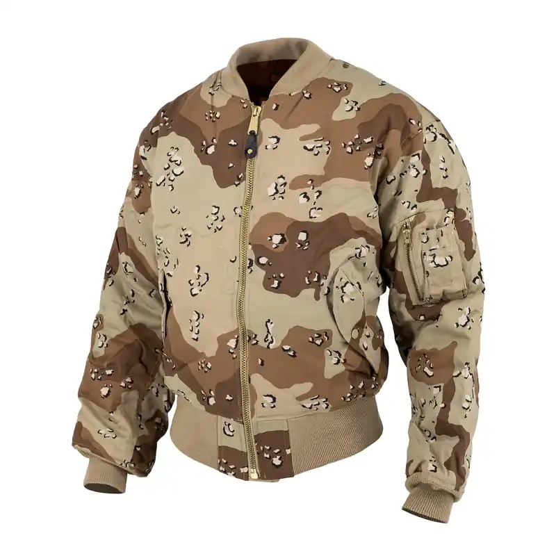 Bunda US MA-1 bomber 6-COL DESERT Sleva