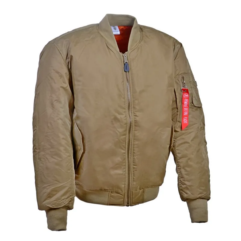 Bunda MA1 bomber COYOTE Nová Kolekce