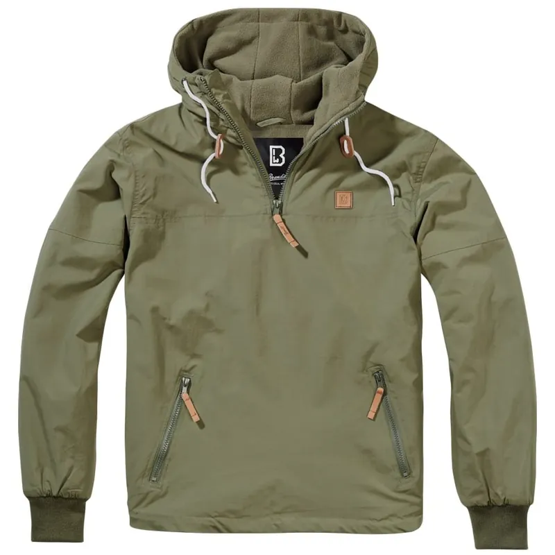 Akční Cena Bunda LUKE windbreaker ZELENÁ