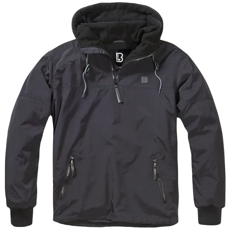 Akční Nabídka Bunda LUKE windbreaker ČERNÁ