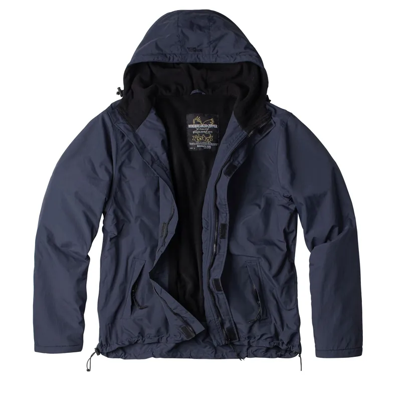 Výprodej Bunda WINDBREAKER ZIPPER MODRÁ NAVY