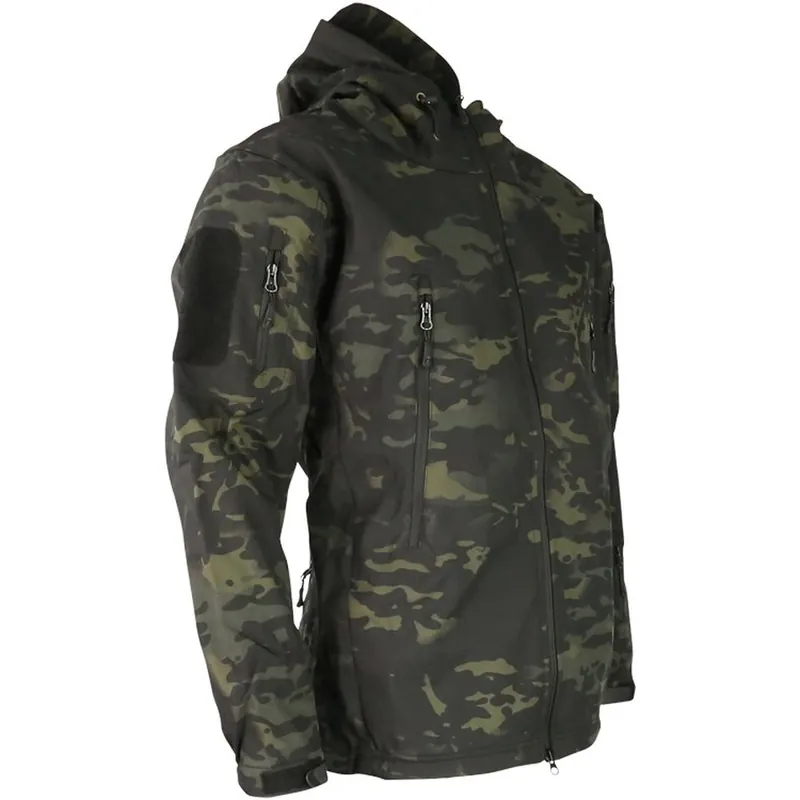 Oblíbený Bunda softshell TACTICAL PATRIOT maskování BTP BLACK