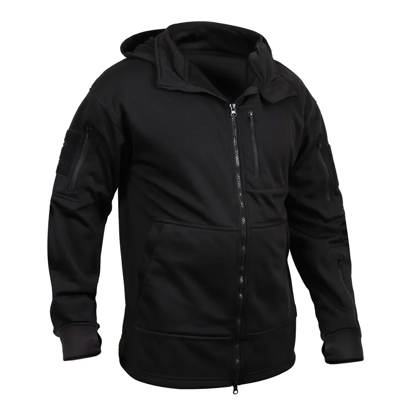 Bunda TACTICAL s kapucí ČERNÁ Finální Výprodej