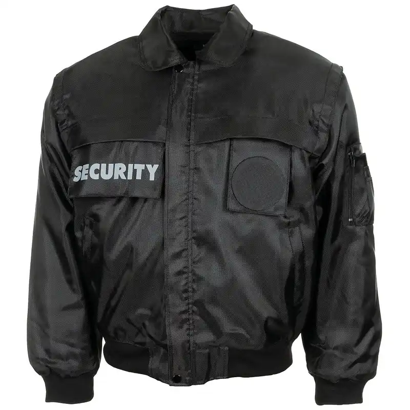 Bunda SECURITY ČERNÁ Nová Kolekce