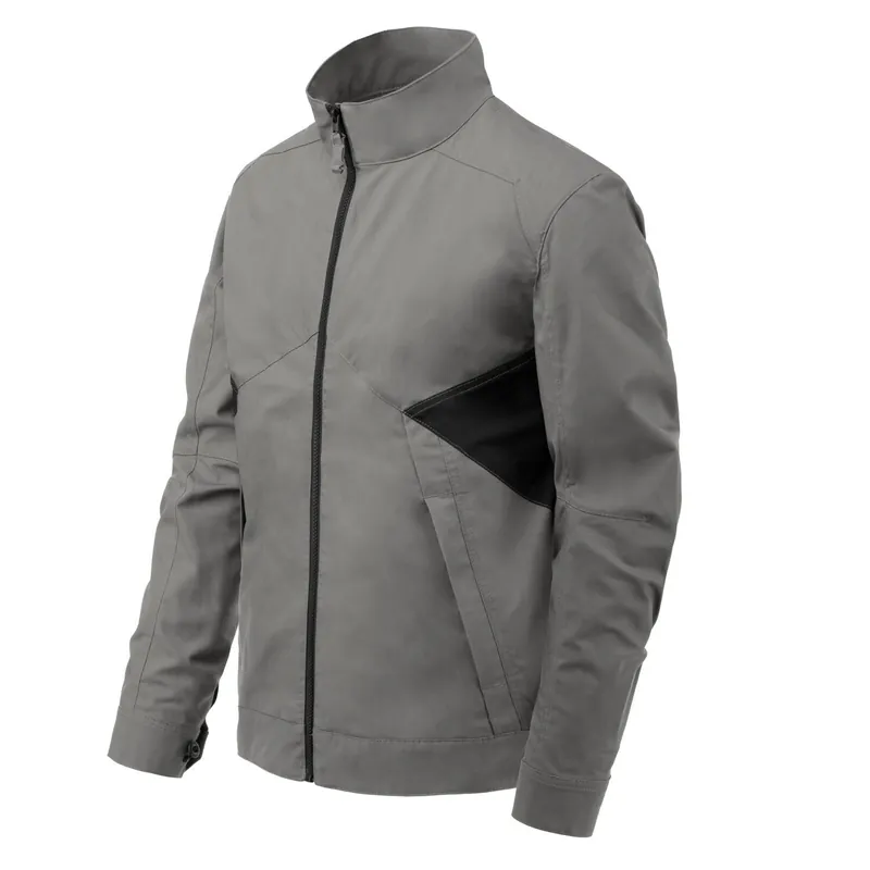 Značkový Bunda GREYMAN DuraCanvas® CLOUD GREY/ČERNÁ