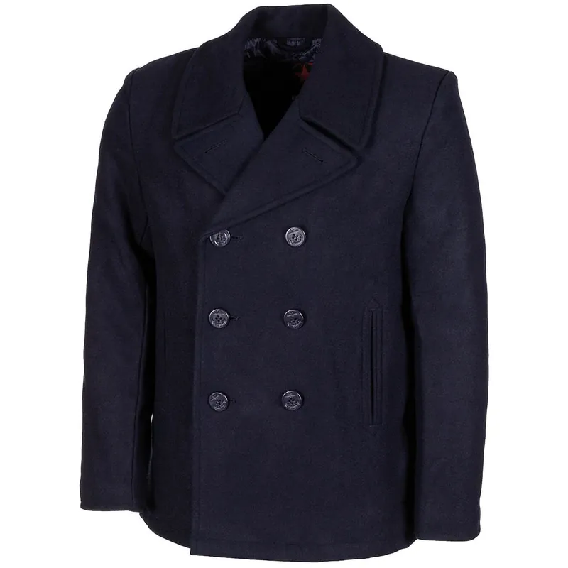 Kabát US Pea Coat MODRÝ Horká Nabídka
