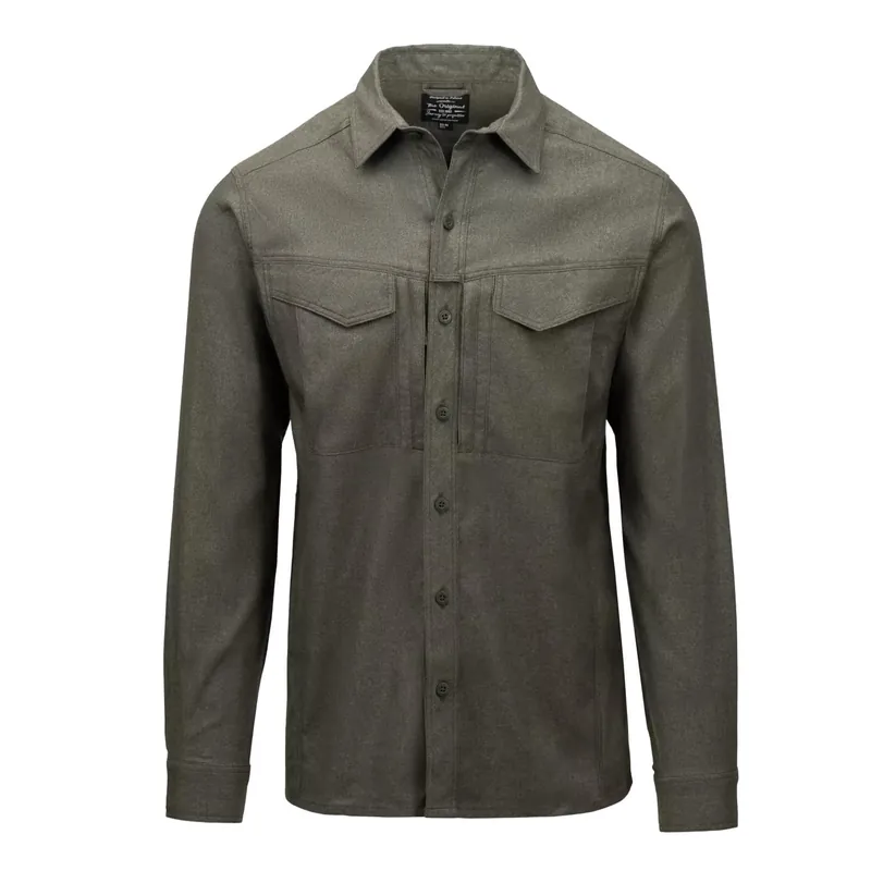 Nová Kolekce Košile DEFENDER Mk2 PILGRIM MOSS GREEN DENIM